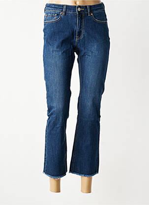 Jeans coupe slim stretch taille normale bleu MKT STUDIO femme