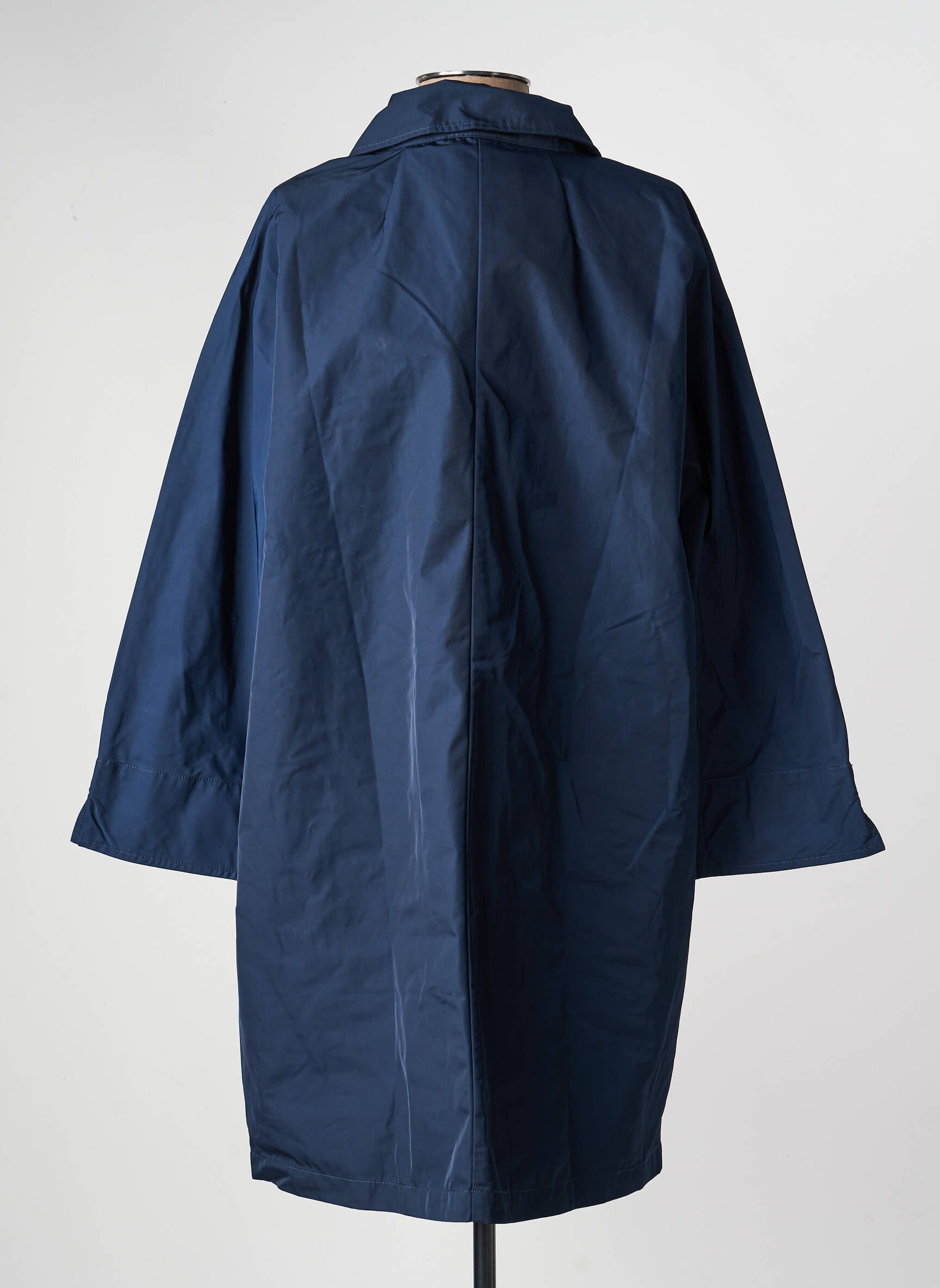 Imperméable manches longues sans capuche bleu OOF WEAR femme