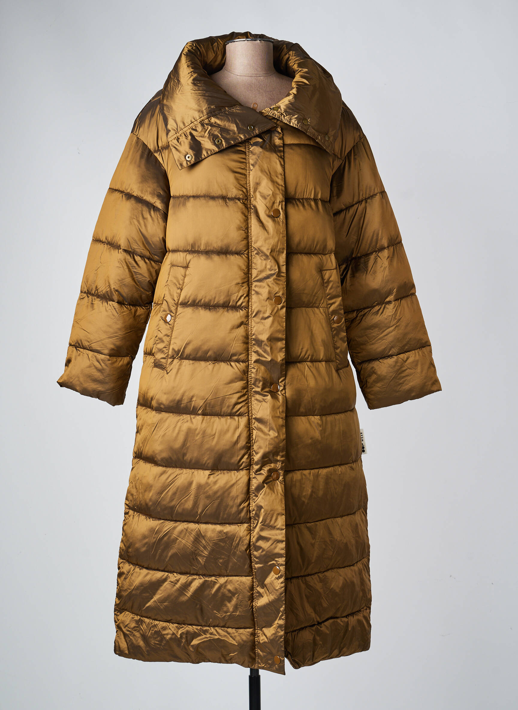 Doudoune poches sans capuche or OOF WEAR femme