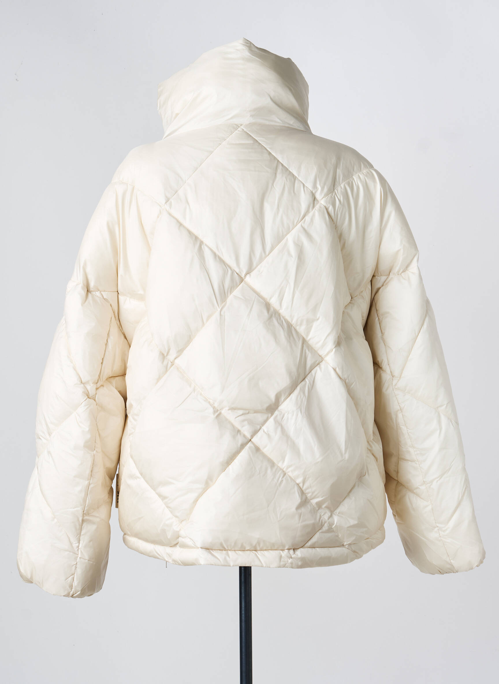 Doudoune poches sans capuche beige OOF WEAR femme