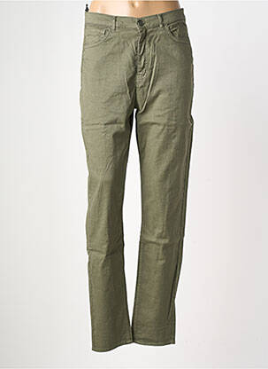 Pantalon slim stretch taille normale vert FIVE femme
