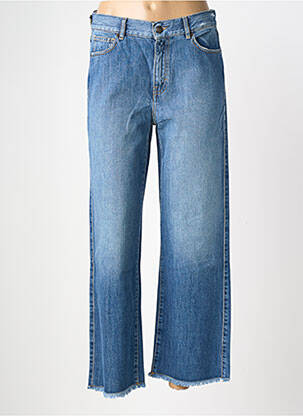 Jeans coupe droite taille normale taille normale bleu FIVE femme