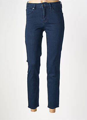 Jeans coupe slim tissage brut taille normale bleu FIVE femme