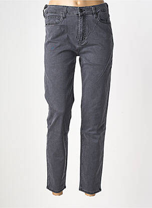 Jeans coupe slim stretch taille normale gris FIVE femme
