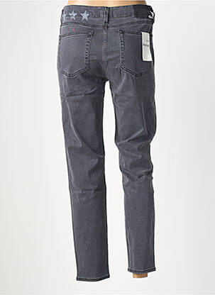 Jeans coupe slim stretch taille normale gris FIVE femme