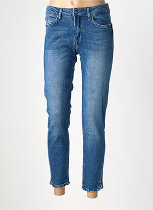 Jeans coupe slim tissage brut taille normale bleu FIVE femme