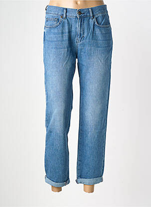 Jeans coupe droite taille normale taille normale bleu FIVE femme