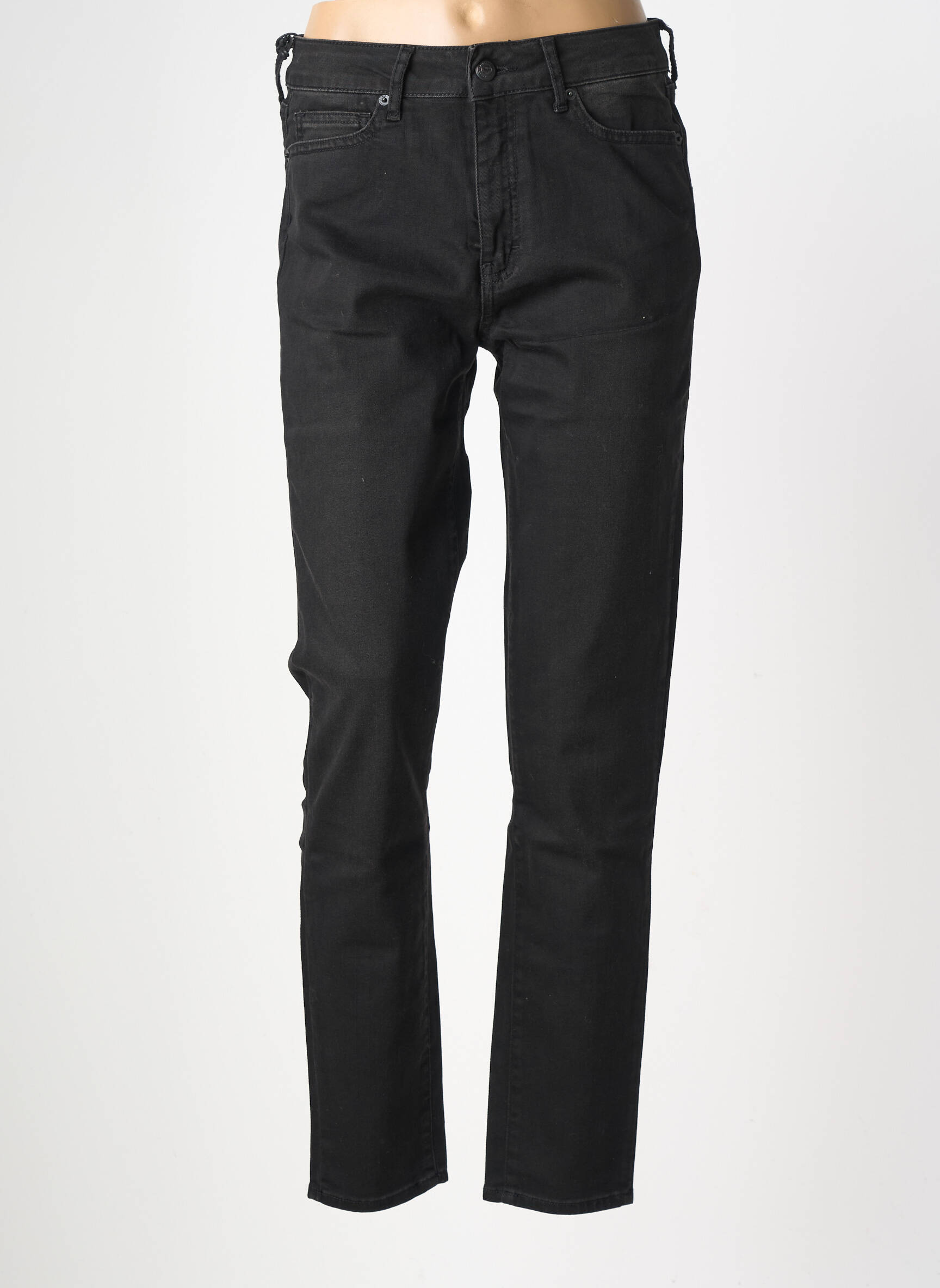 Jeans coupe slim slim taille normale noir FIVE femme