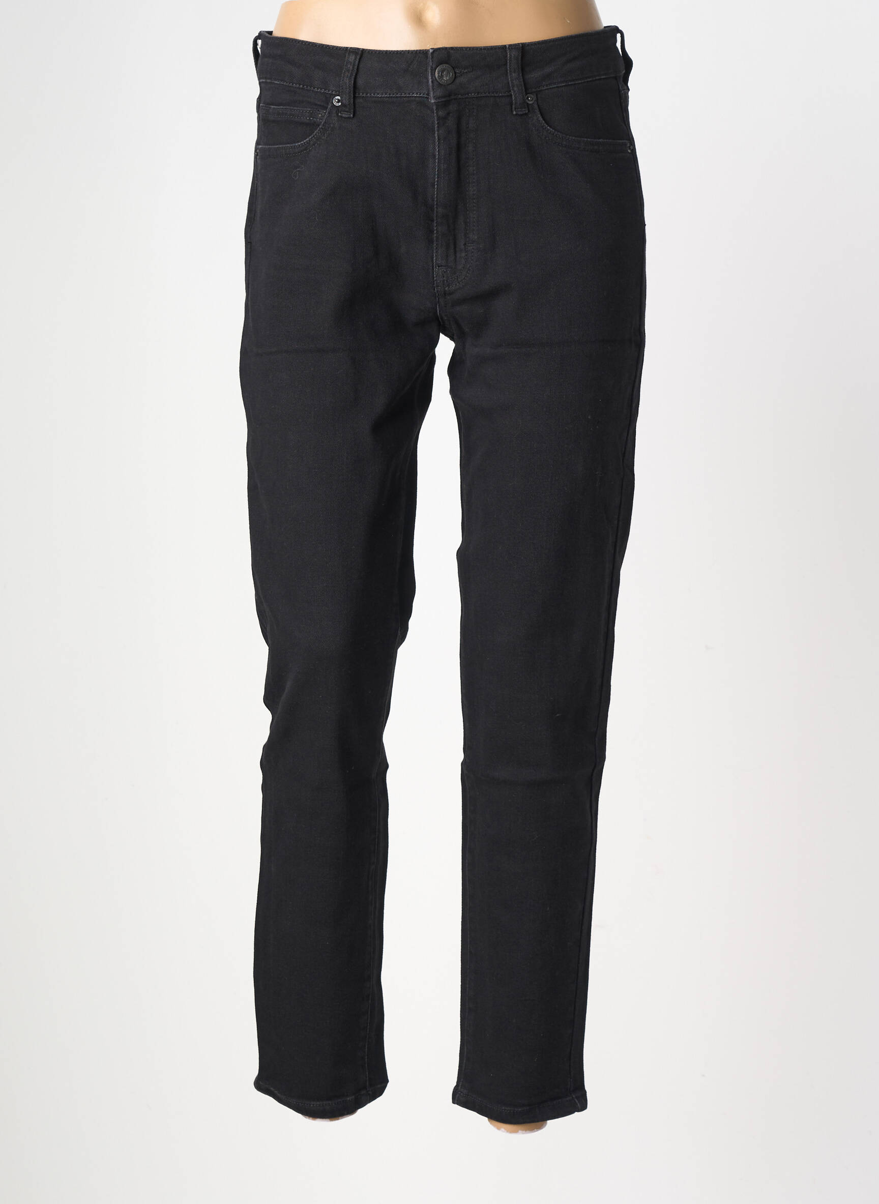Jeans coupe slim stretch taille normale noir FIVE femme