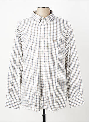 Chemise manches longues poches marron ARMORIAL homme