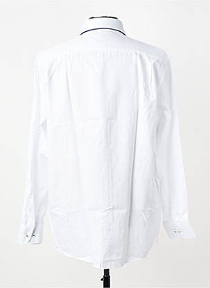 Chemise manches longues poches blanc LOUIS VICTOR homme