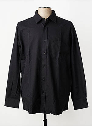 Chemise manches longues poches noir ARMORIAL homme