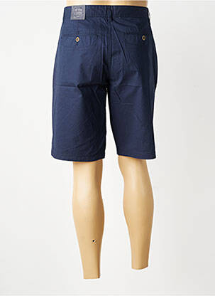 Bermuda taille à pinces taille normale bleu PETER COFOX homme
