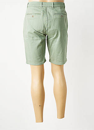 Bermuda multipoches taille normale vert DELAHAYE homme