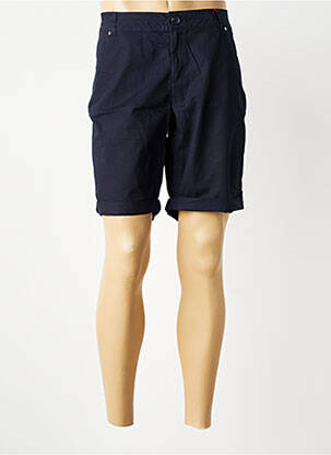 Bermuda tissage popeline taille normale bleu S.OLIVER homme