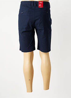 Bermuda tissage denim taille normale bleu S.OLIVER homme