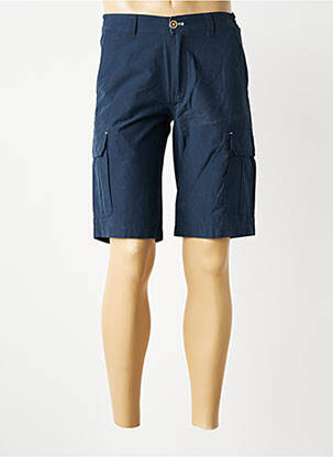 Bermuda taille élastique taille normale bleu PETER COFOX homme