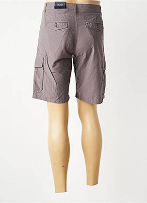 Bermuda taille élastique taille normale marron PETER COFOX homme
