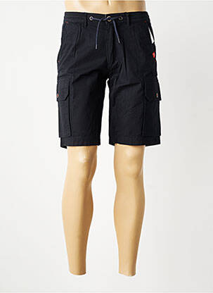 Bermuda taille élastique taille normale noir COFOX homme
