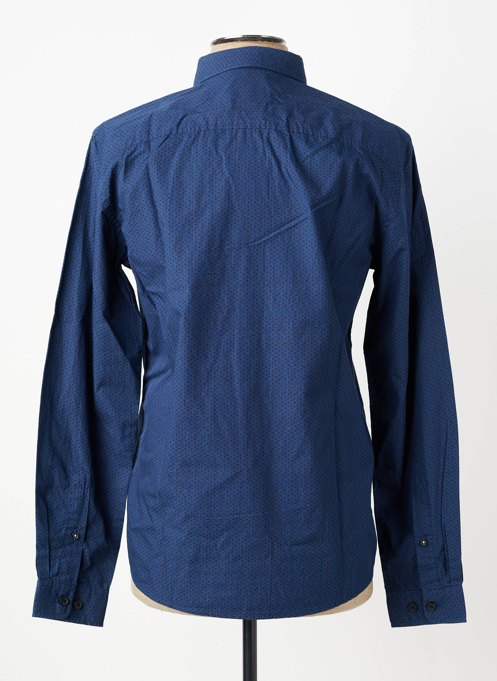 Chemise manches longues poches bleu S.OLIVER homme