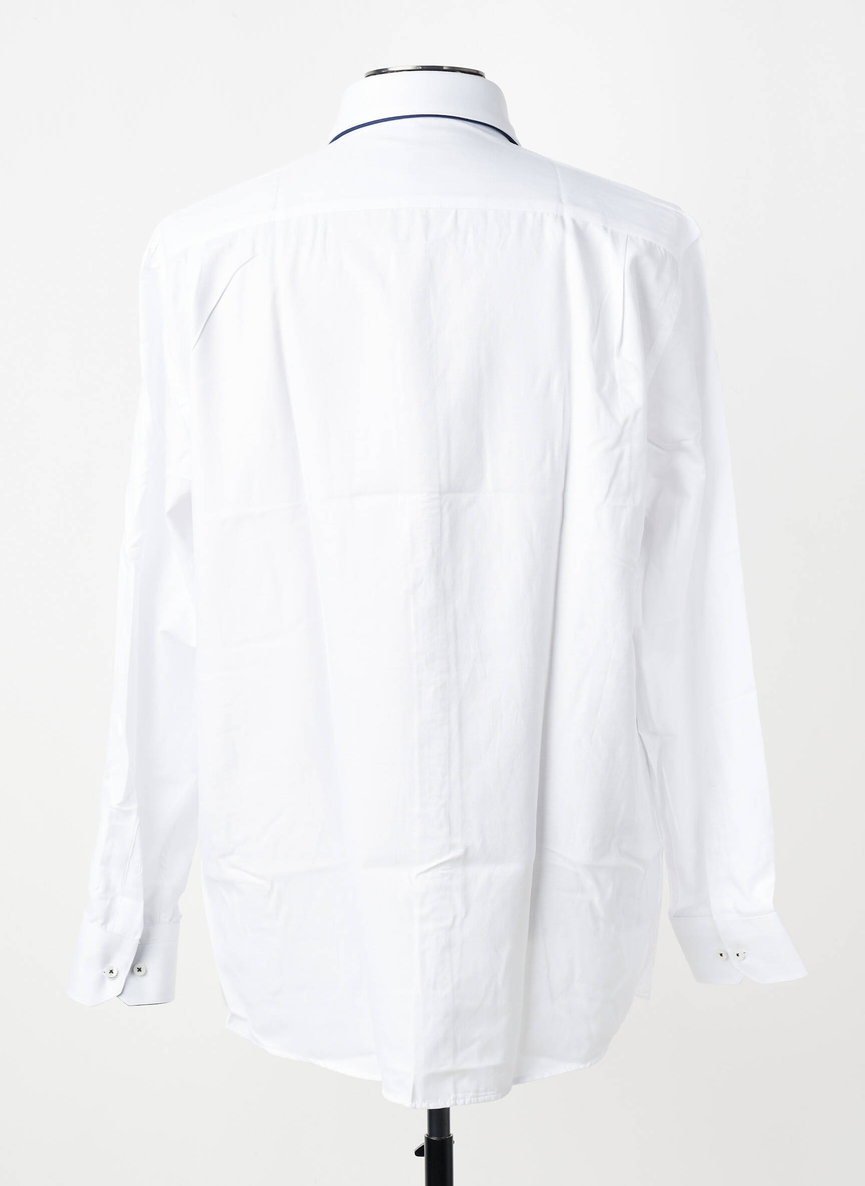 Chemise manches longues poches blanc LOUIS VICTOR homme