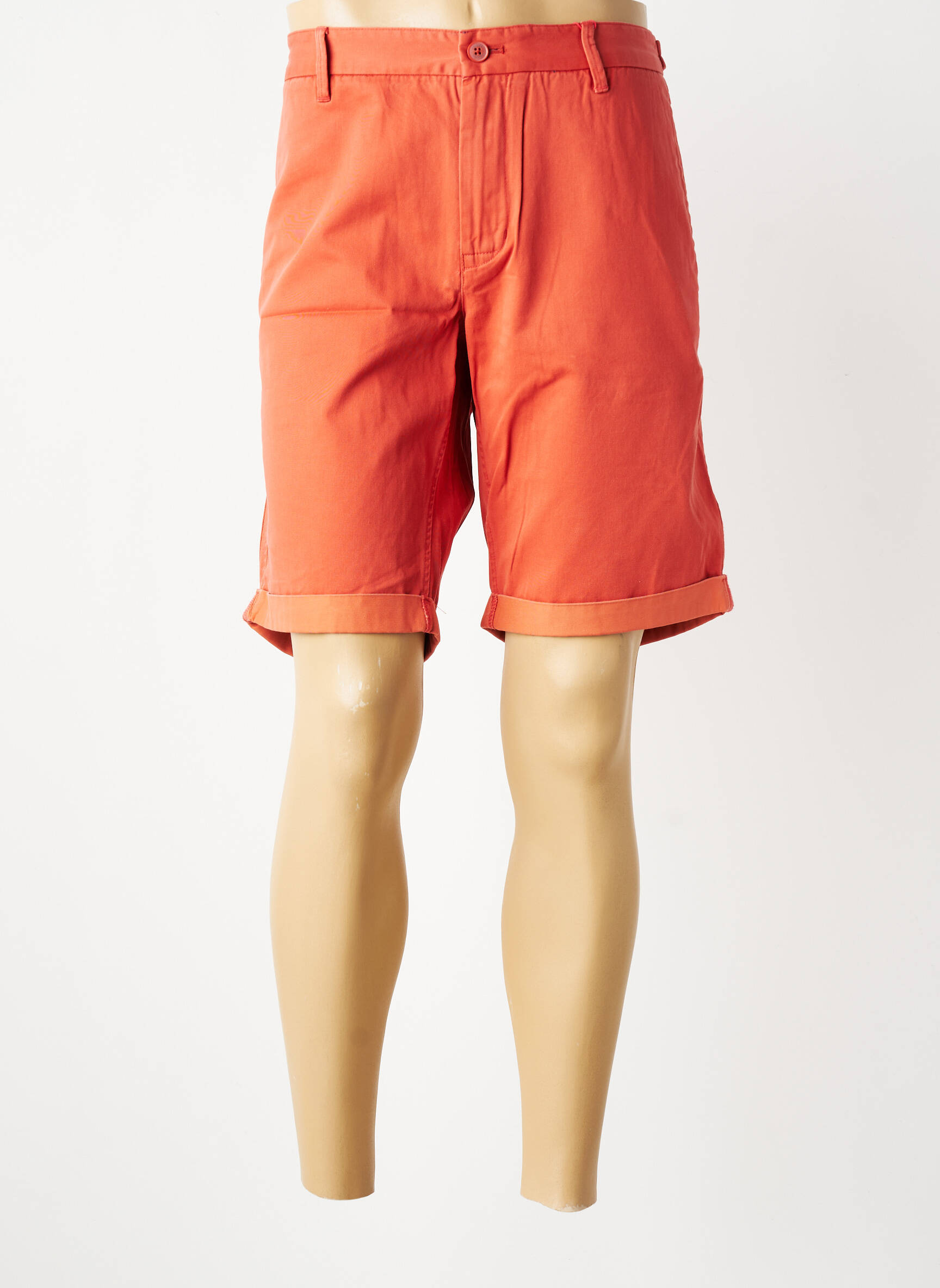 Bermuda multipoches taille normale orange S.OLIVER homme