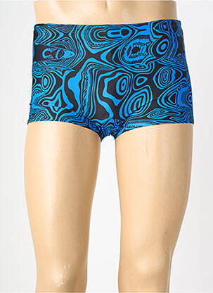 Slip de bain tissage popeline bleu KALAÏS homme