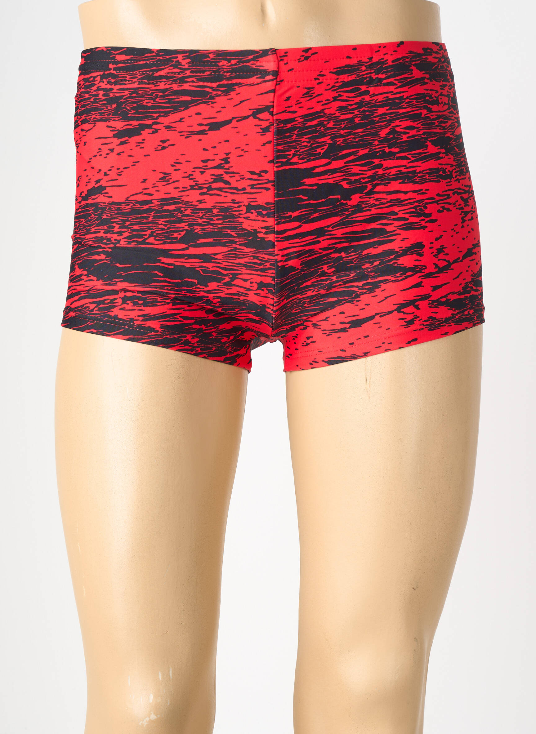 Slip de bain tissage popeline rouge CBK homme