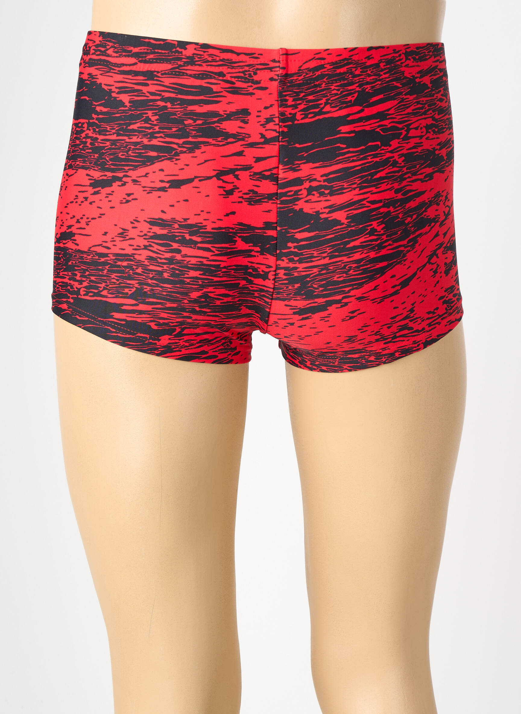 Slip de bain tissage popeline rouge CBK homme