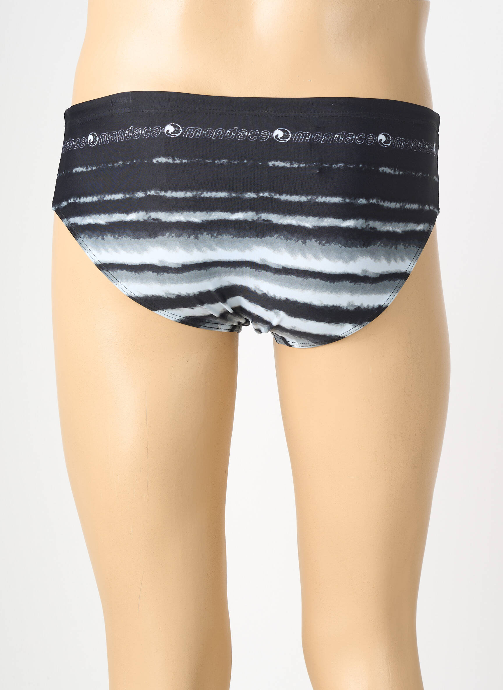 Slip de bain stretch noir KALAÏS homme