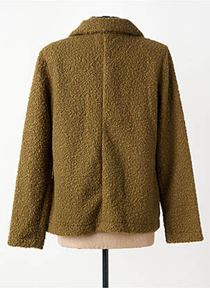 Veste casual coupe droite vert GEVANA femme