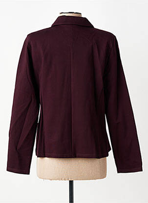 Veste casual coupe cintrée violet GEVANA femme