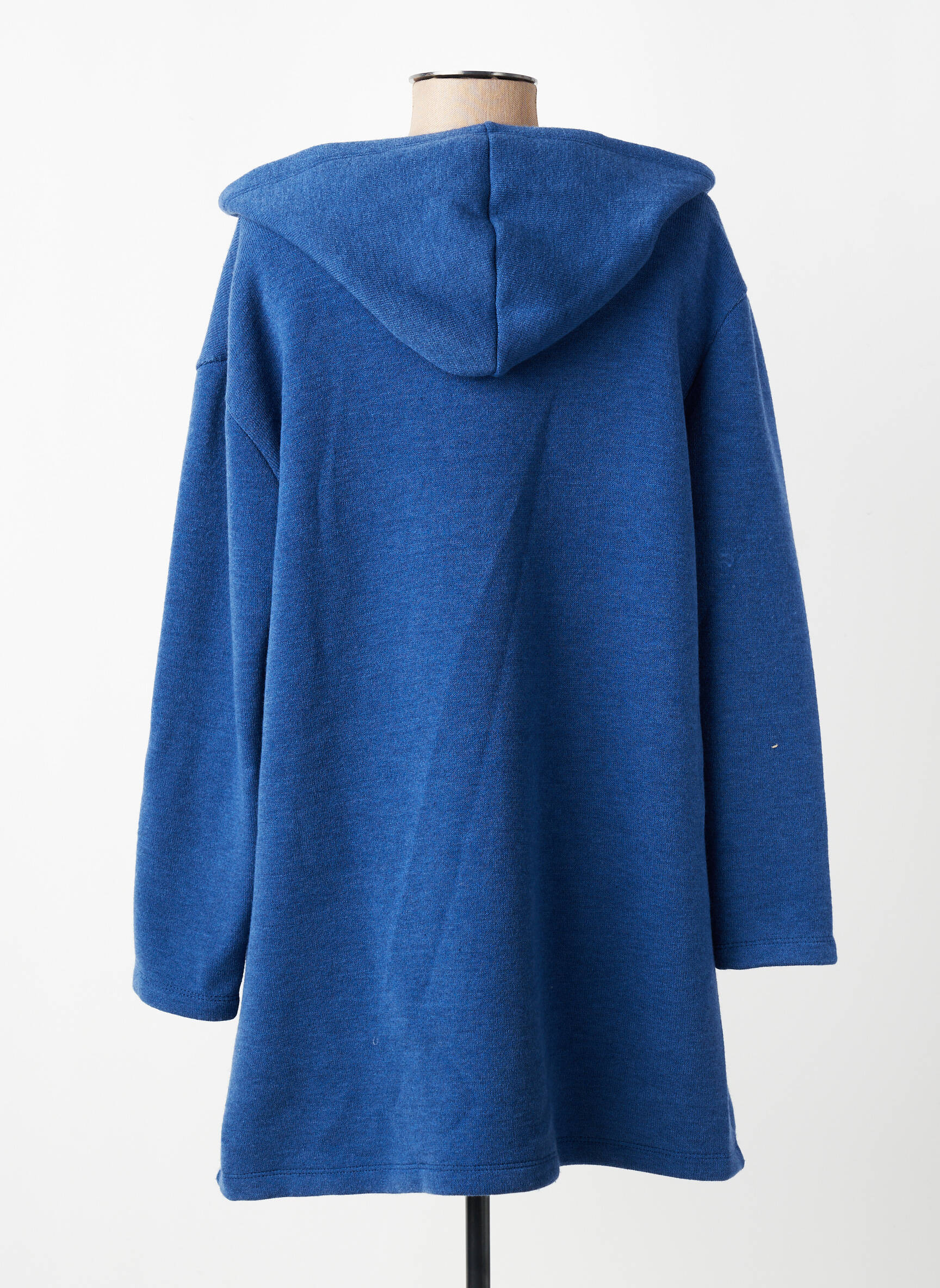 Gilet manches longues stretch bleu GEVANA femme