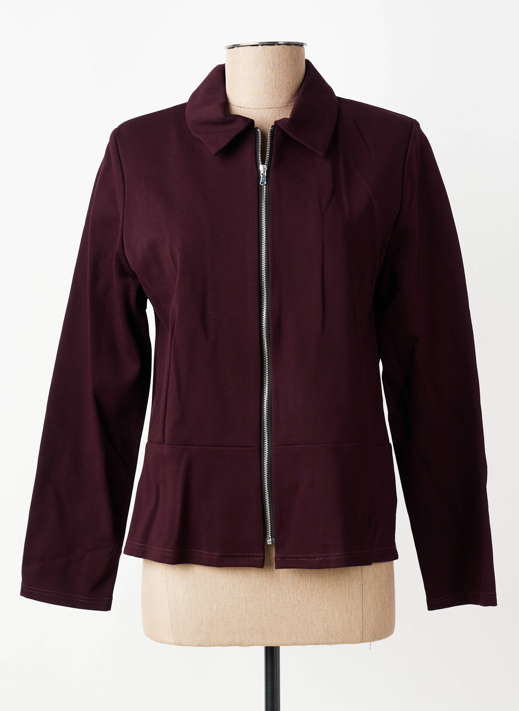 Veste casual coupe cintrée violet GEVANA femme