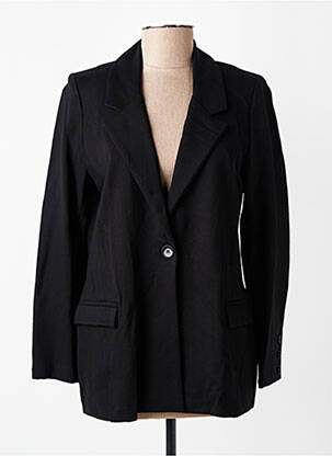 Blazer poches noir GEVANA femme