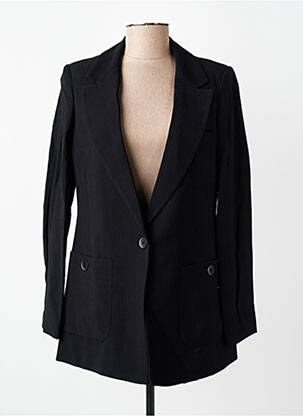 Blazer poches noir GEVANA femme