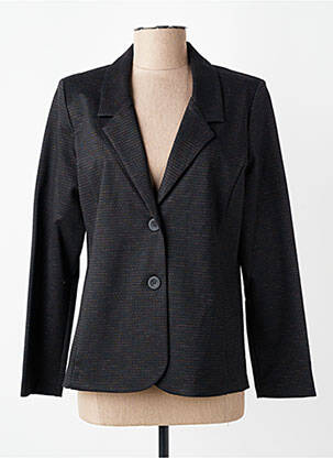 Blazer coupe cintrée noir GEVANA femme