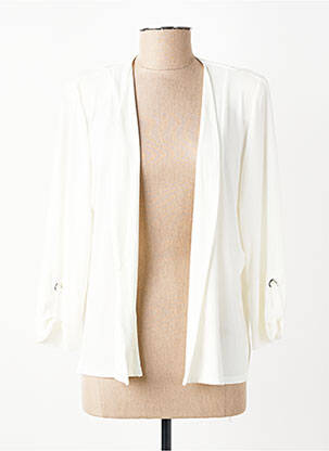 Gilet manches longues manches 3/4 beige GEVANA femme