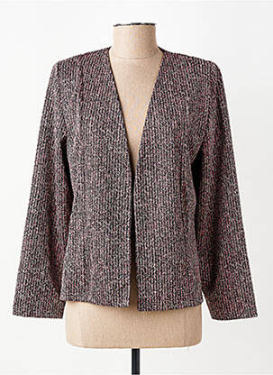 Veste casual coupe cintrée rose GEVANA femme