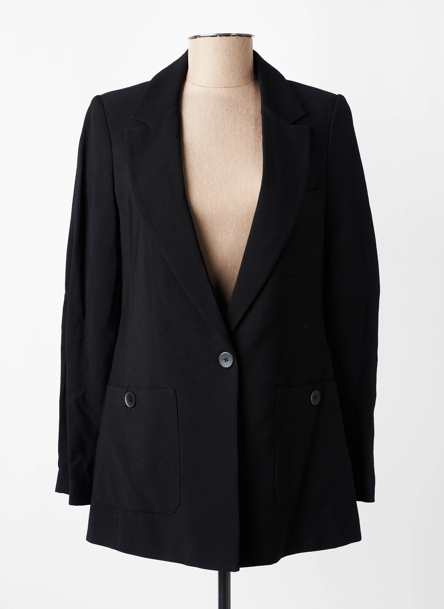 Blazer poches noir DIVILUNE femme