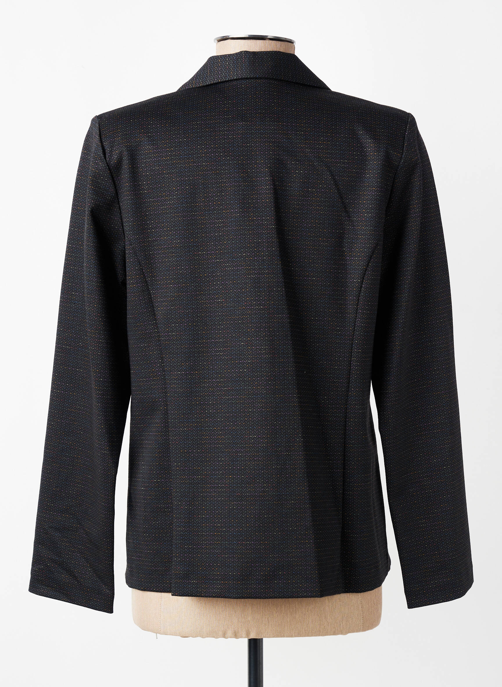 Blazer coupe cintrée noir GEVANA femme