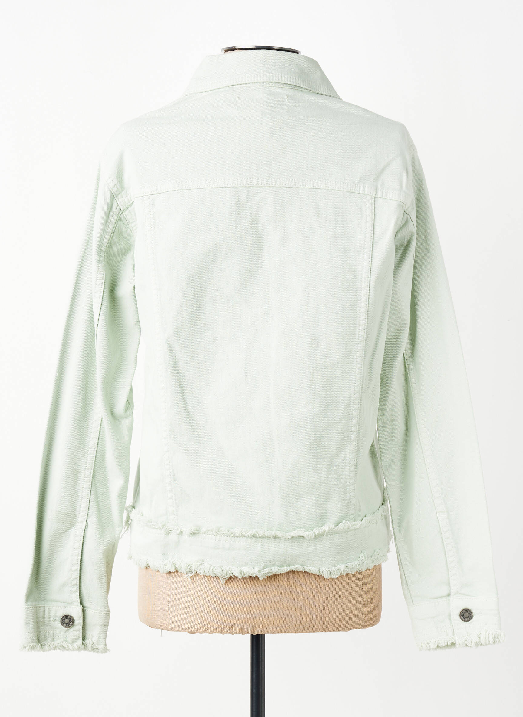 Veste casual poignets boutonnés avec fente vert MERLETTI femme