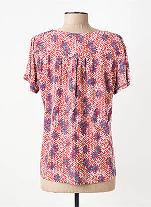 Top manches courtes manches courtes rose GEVANA femme