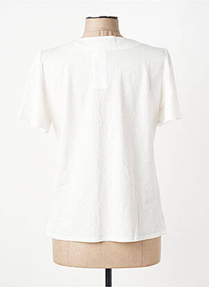 Top manches courtes manches courtes beige GEVANA femme