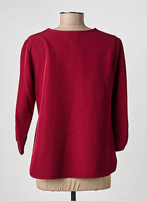 Top stretch manches 3/4 violet GEVANA femme