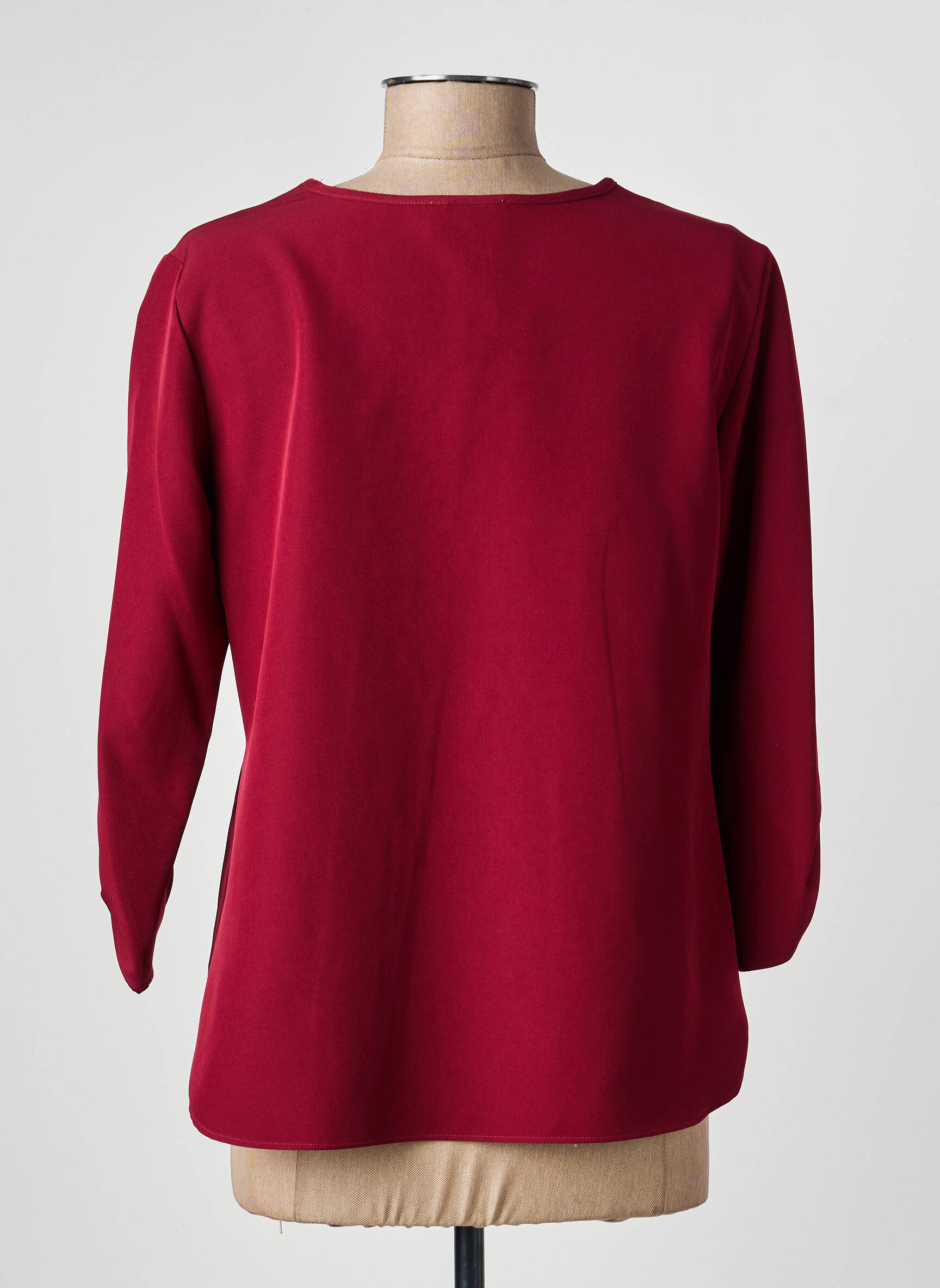 Top stretch manches 3/4 violet GEVANA femme