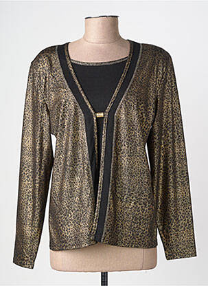 Top manches longues manches longues or GEVANA femme