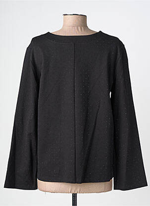 Top manches longues manches longues noir GEVANA femme