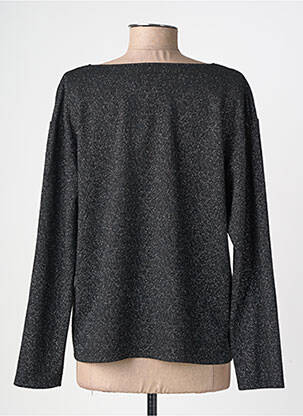 Top manches longues manches longues noir GEVANA femme