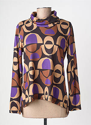 T-shirt manches longues manches longues violet GEVANA femme